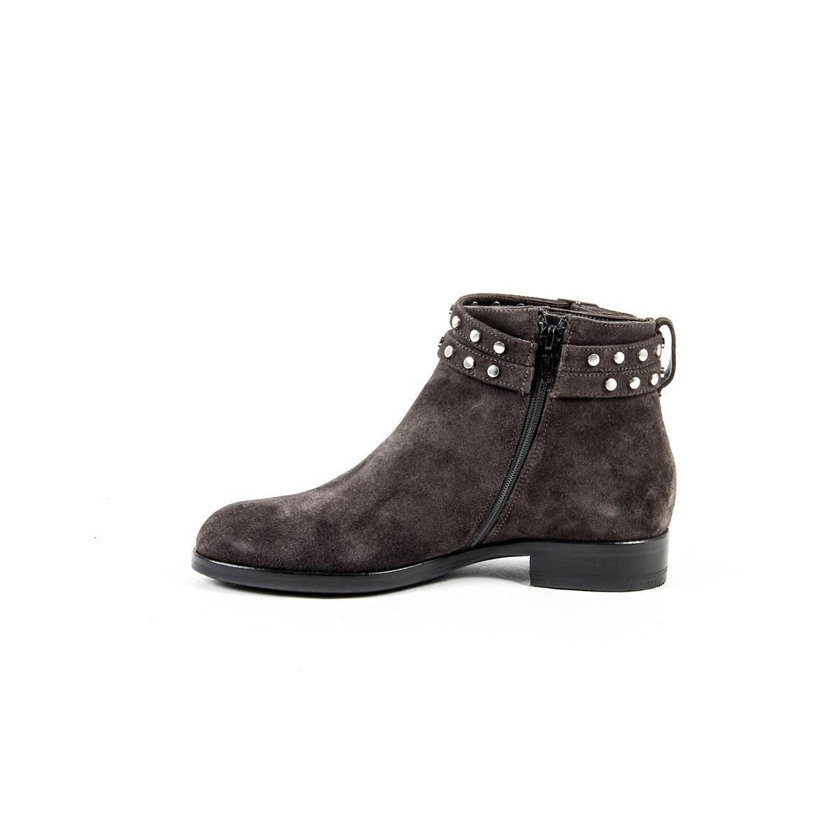 Botín Mujer V 1969 Italia DORIS CAMOSCIO FANGO SCURO