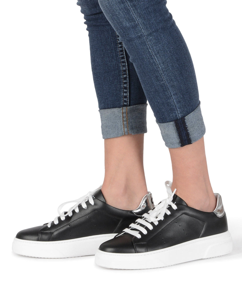 Zapatillas Runaround - Negro/Plateado