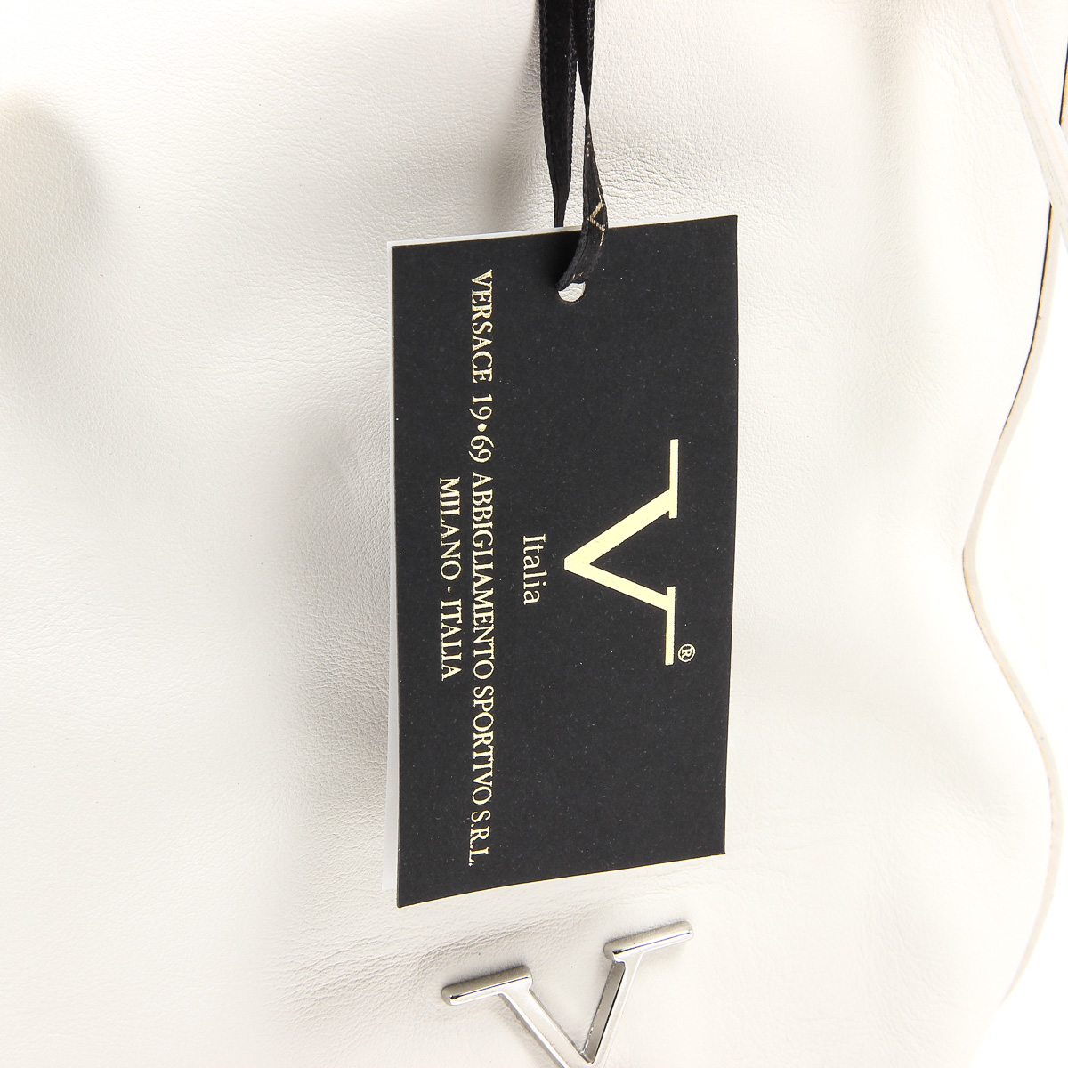 Bolso de mano para mujer V 1969 Italia V005-S SOFT CREMA