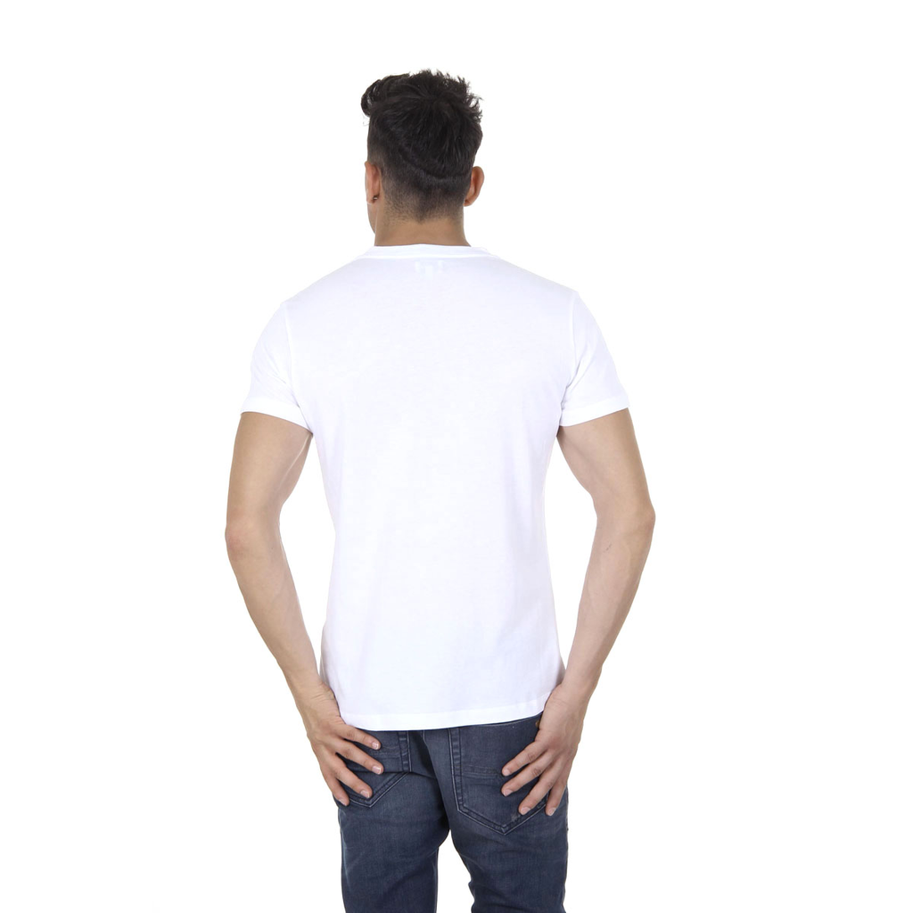 Diesel Mens T-Shirt Short Sleeves V-Neck 00SDG0 R091B 100 T-KRITIL