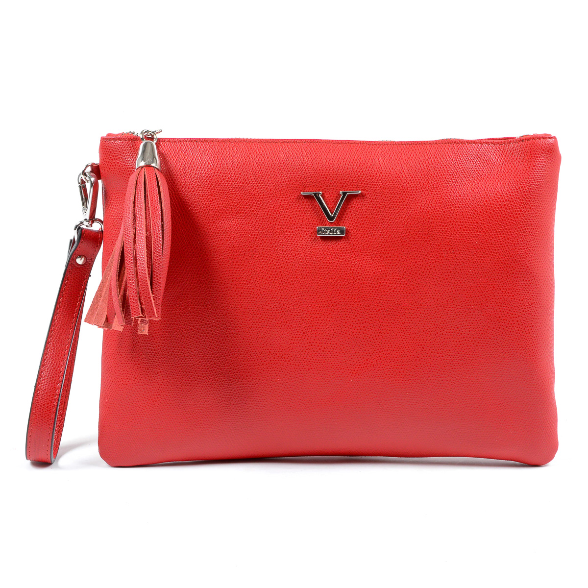 Bolso de mano para mujer V 1969 Italia rojo PECHINO