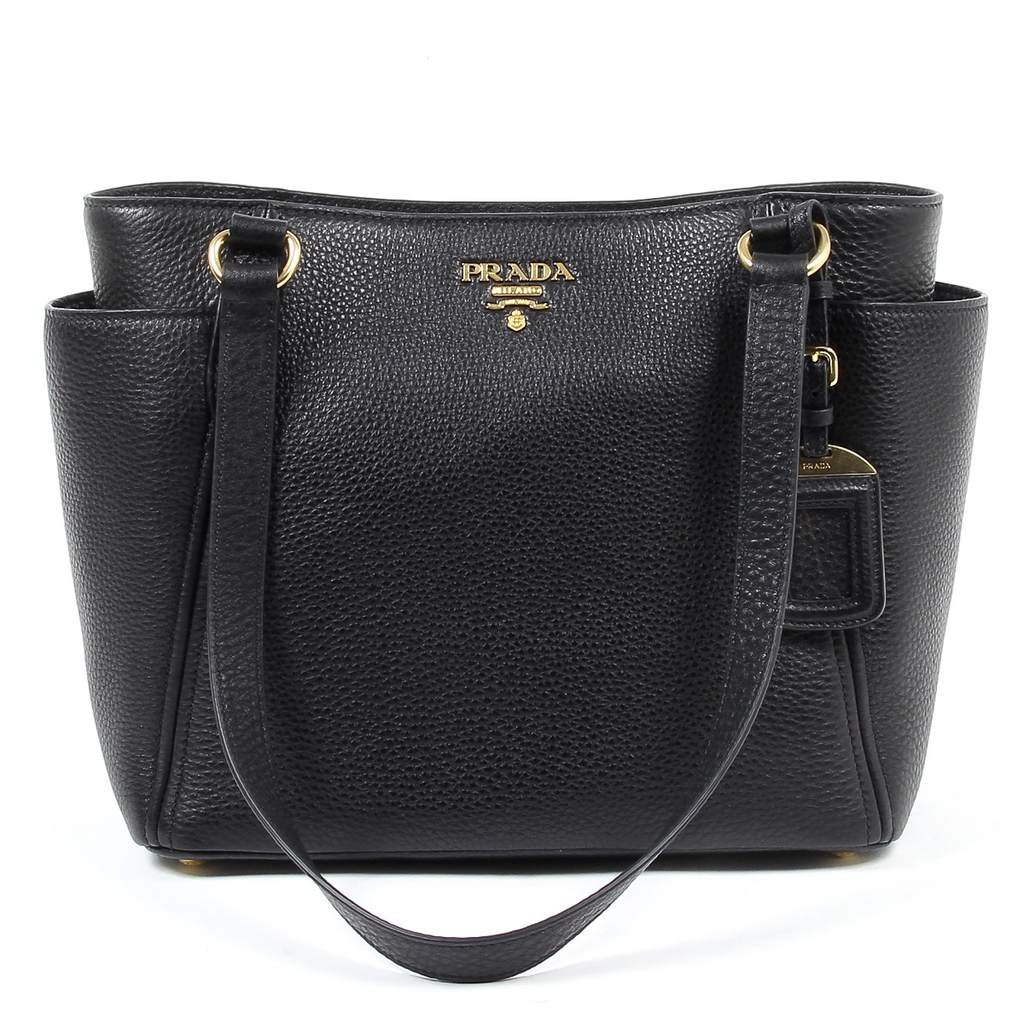 Bolso de mano Prada para mujer 1BG113 UWL F0002 NERO VIT DAINO