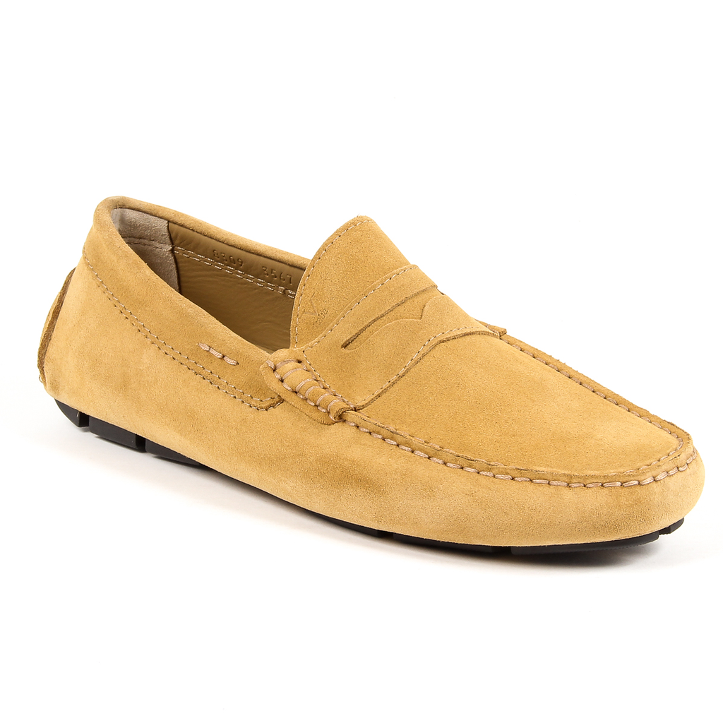 Mocasines italianos V 1969 para hombre, color marrón, STEWART
