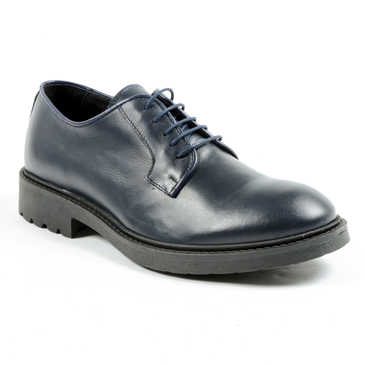 Andrew Charles Mens Lace Up Shoe Blue JIMI