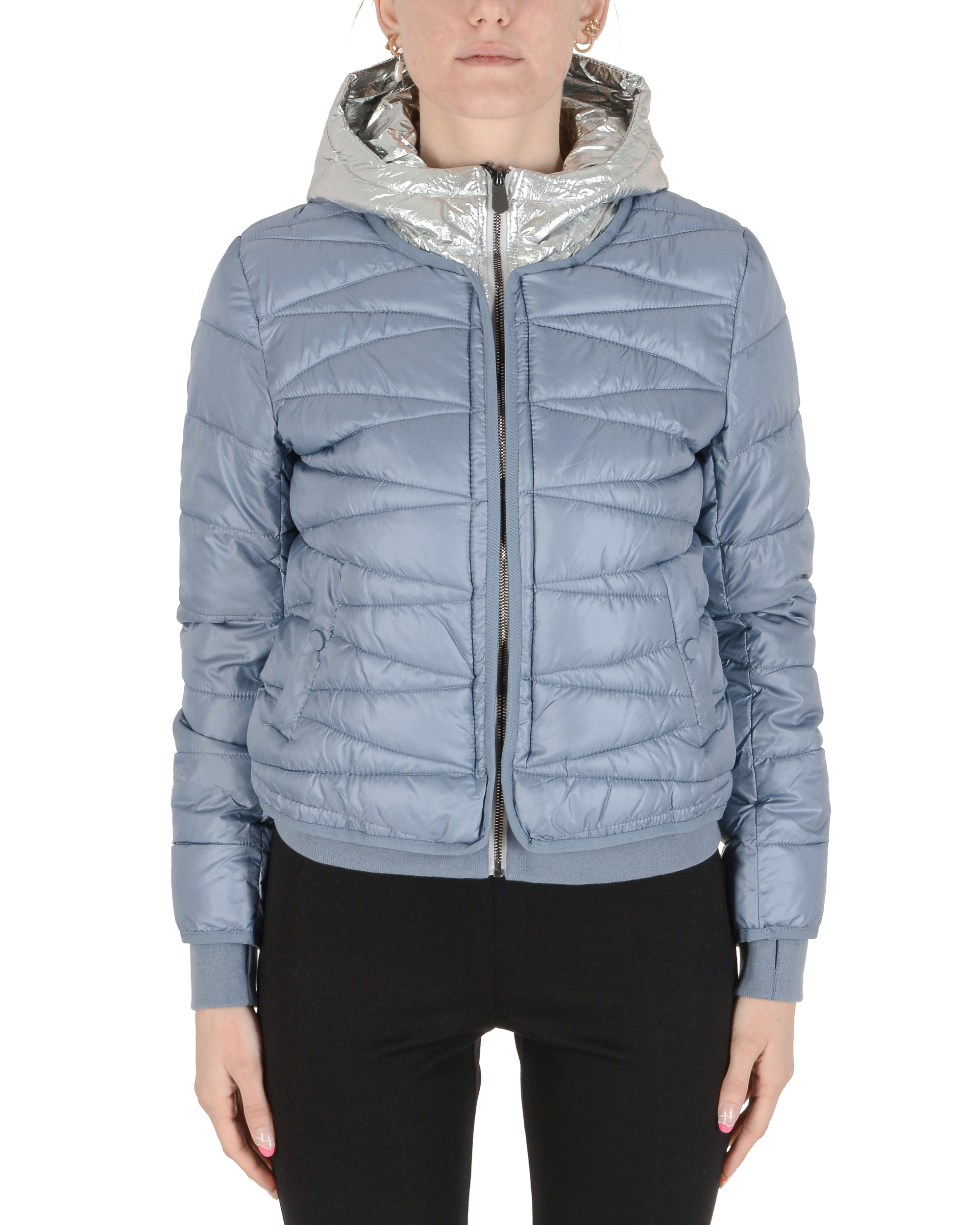 19V69 Italia Chaqueta de mujer azul claro SASHA AZUL CLARO