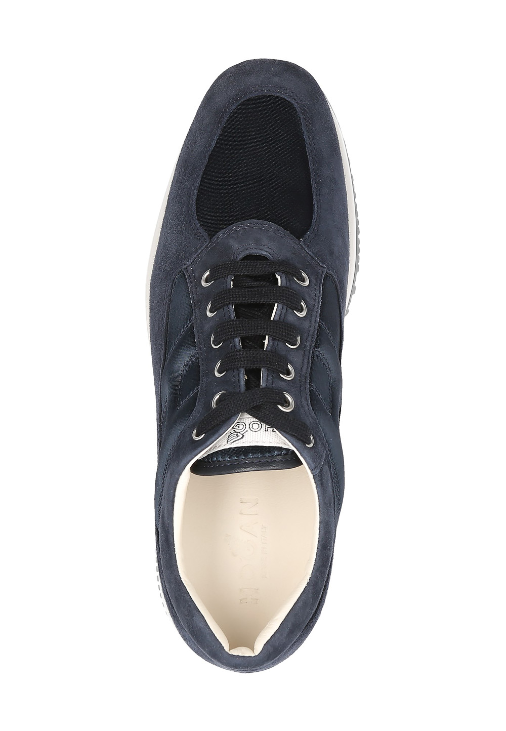 Hogan Womens Sneaker Dark Blue Interactive HXW00N00E102K92318