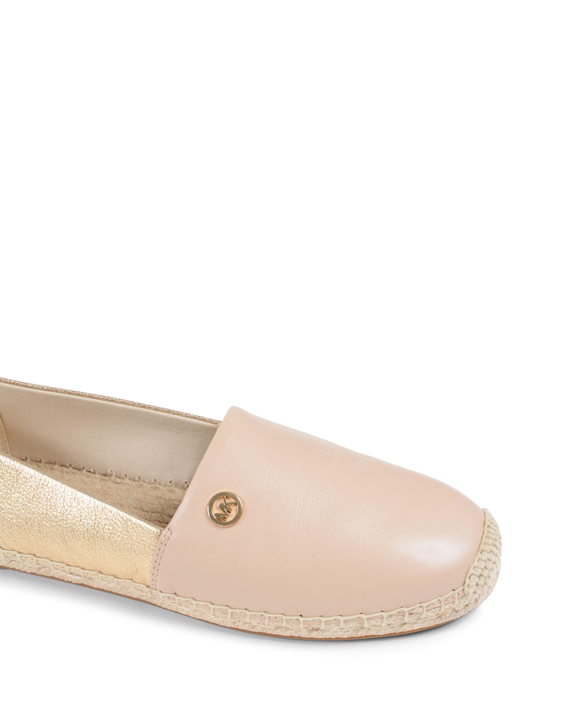 Alpargatas Michael Kors para mujer doradas KENDRICK