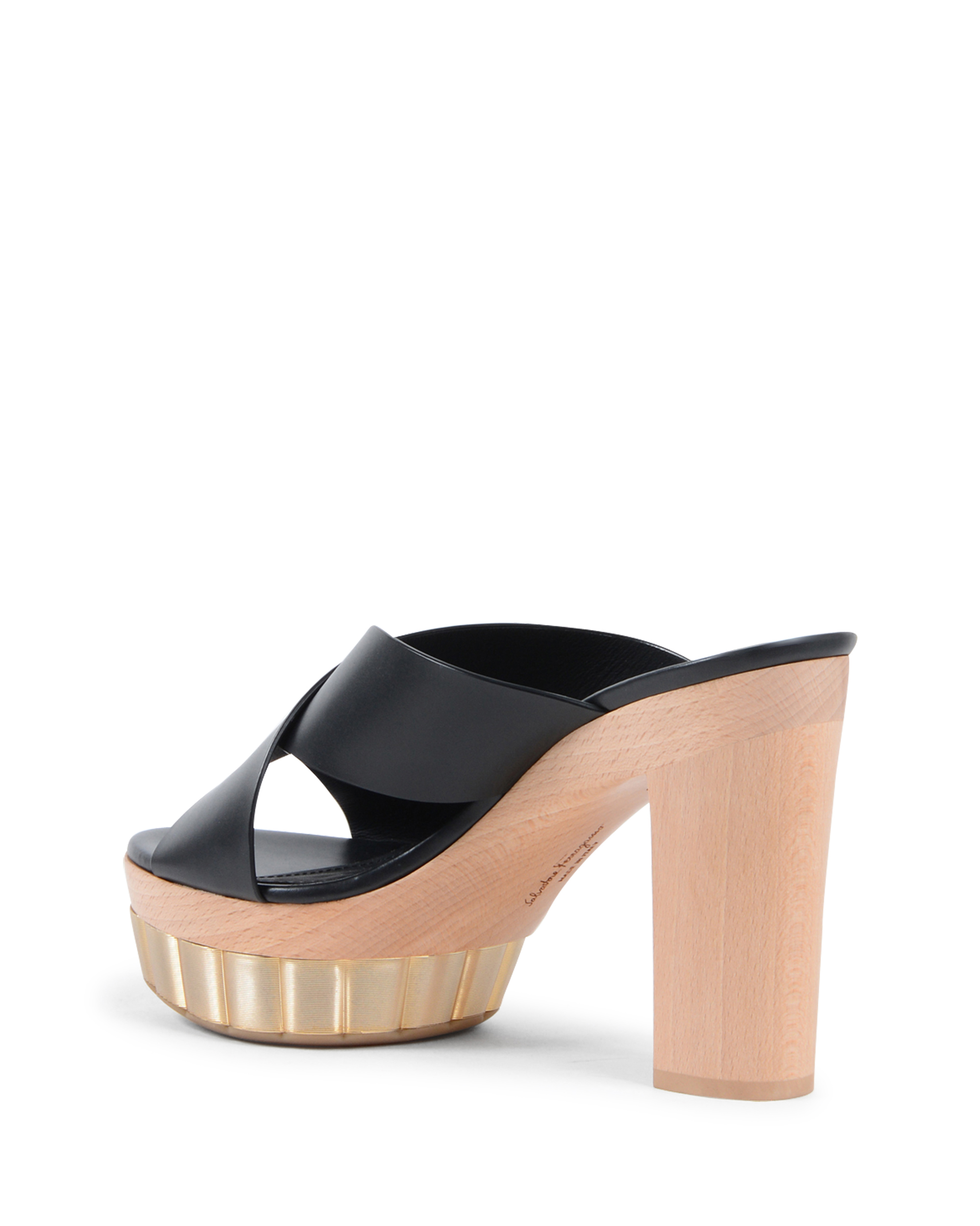 Salvatore Ferragamo Sandalia Mujer Negro AGIRA