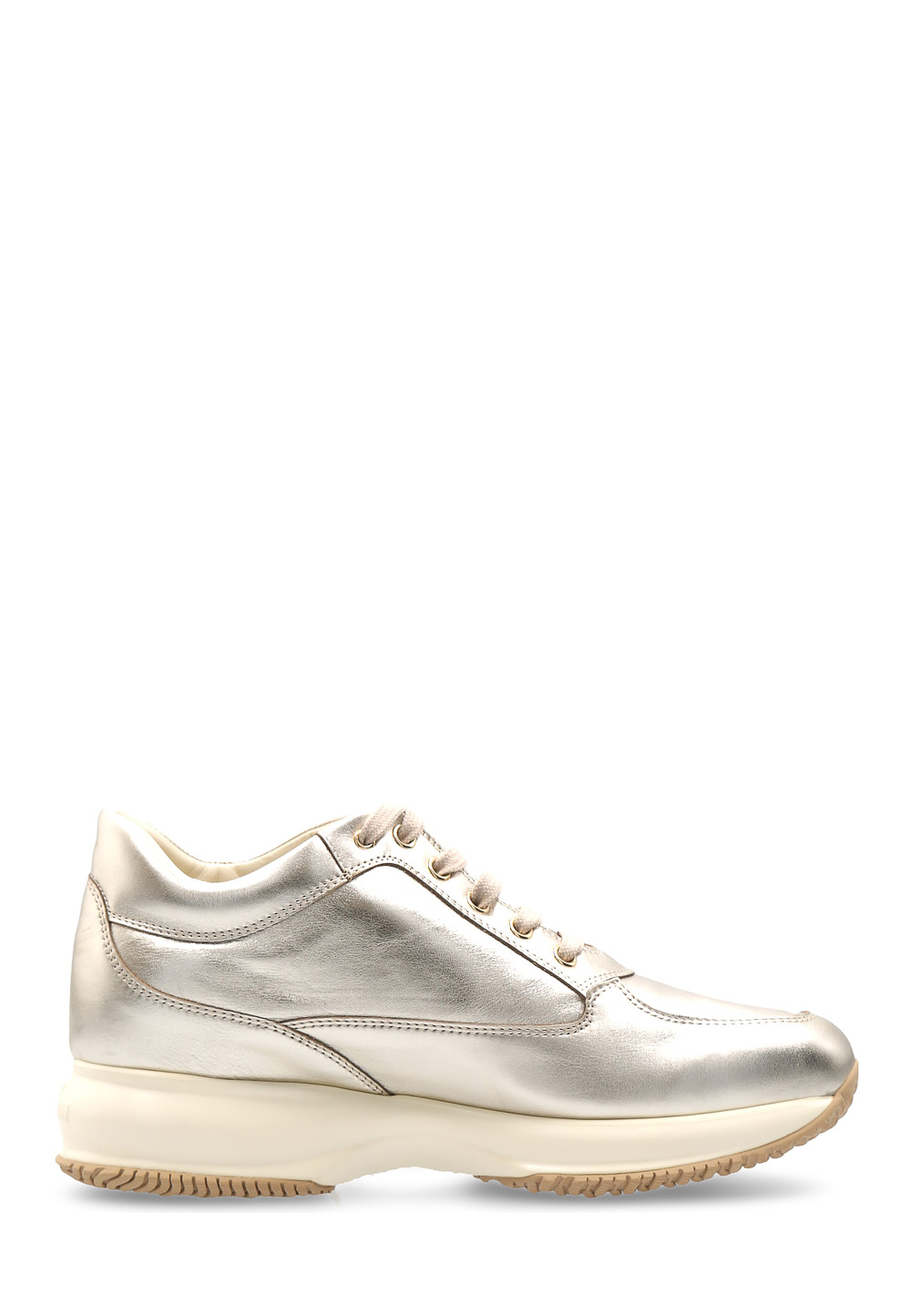 Hogan Womens Sneaker Silver Interactive HXW00N0Q240SSV0B202