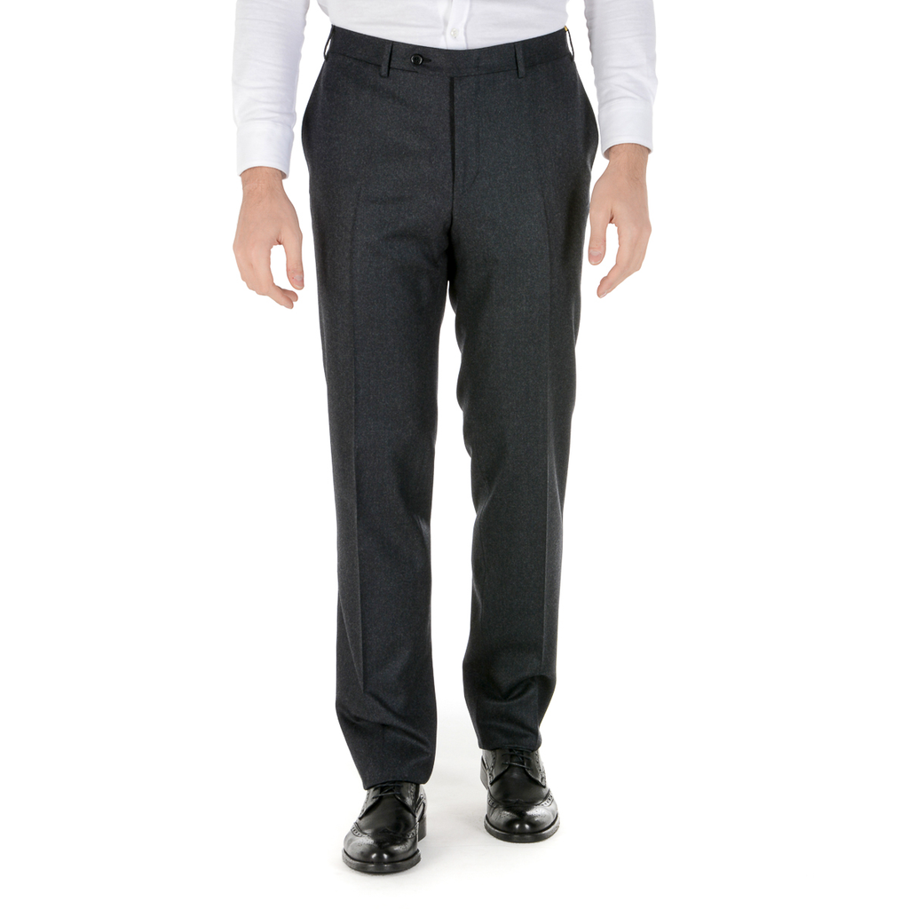 Canali Mens Pants Dark Grey