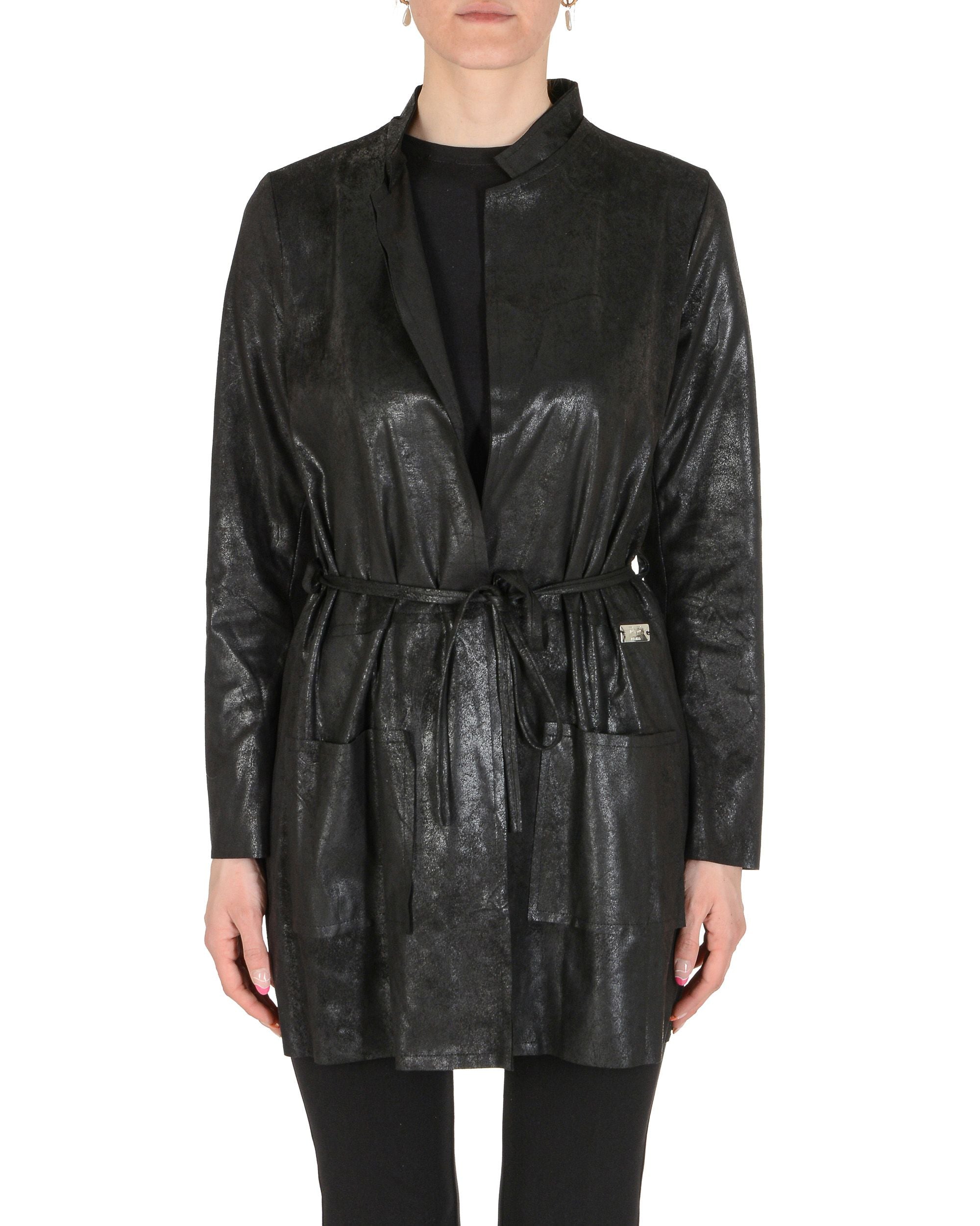 19V69 Italia Topper para mujer negro NADIA BLACK