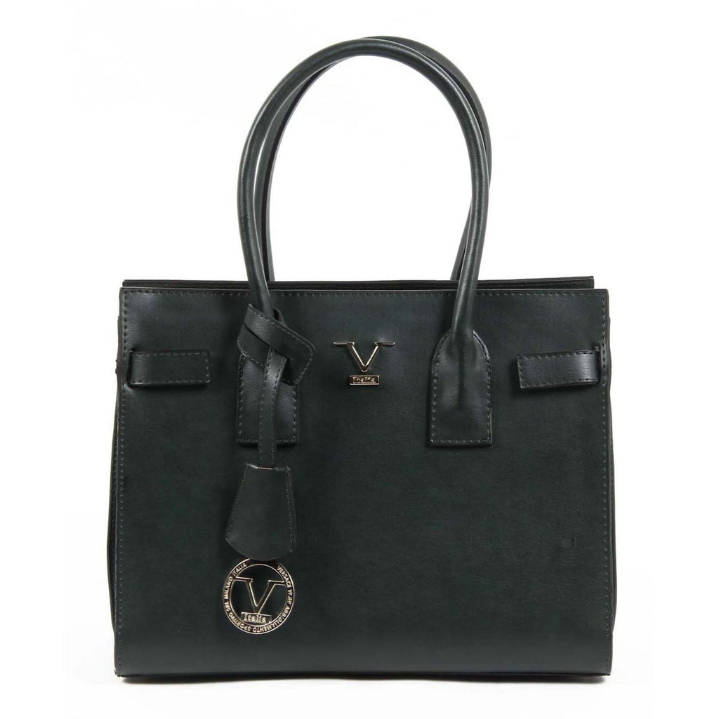 Bolso de mano para mujer V 1969 Italia VE08 VERDE OSCURO