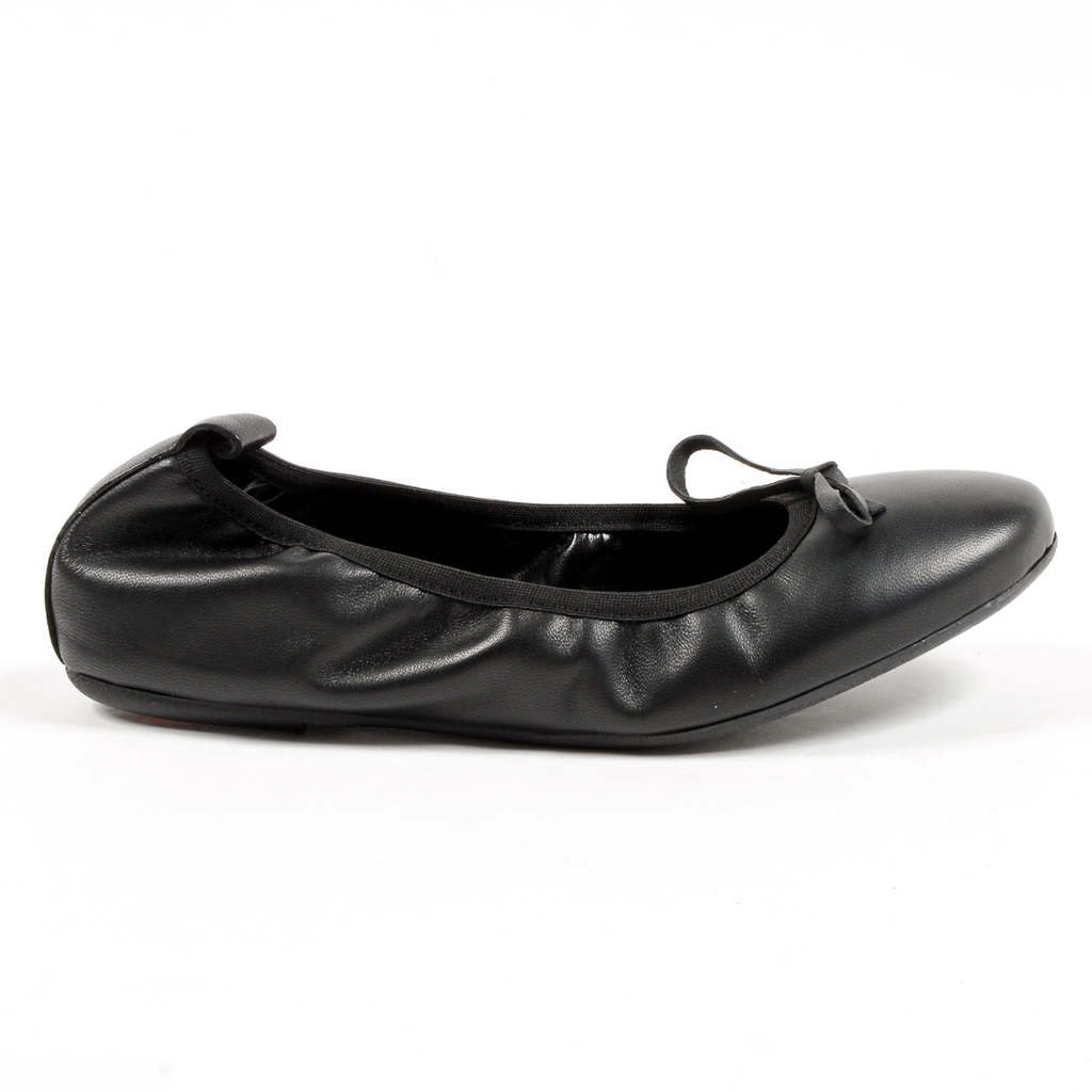 Andrew Charles Womens Soft Ballerina Black GWEN