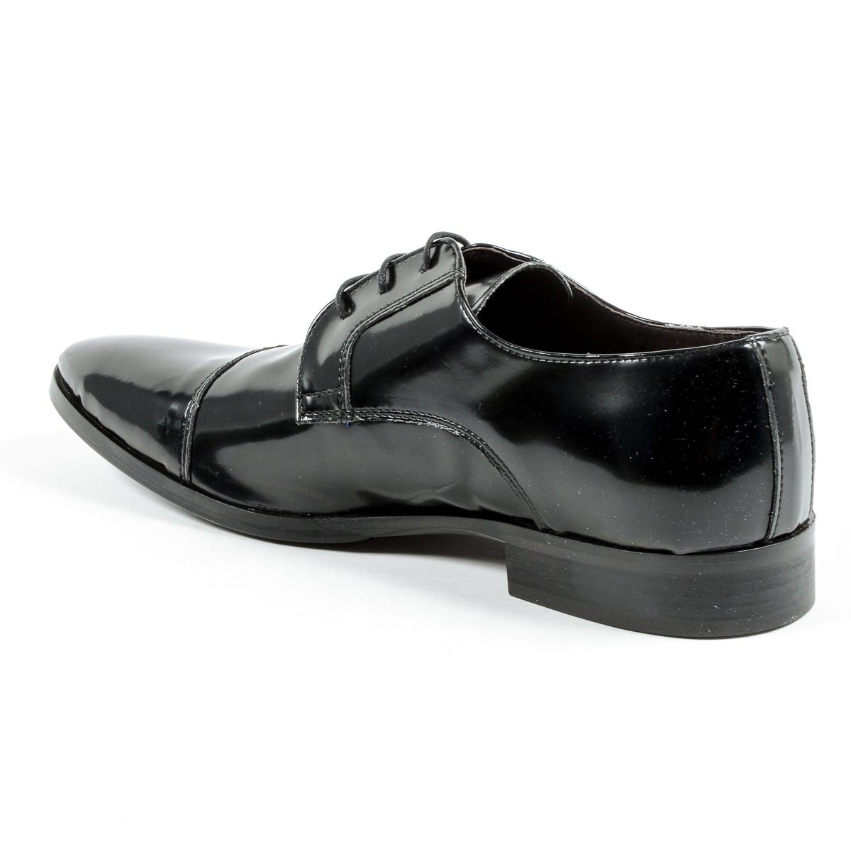 V 1969 Italia Zapato clásico para hombre Negro CORONA