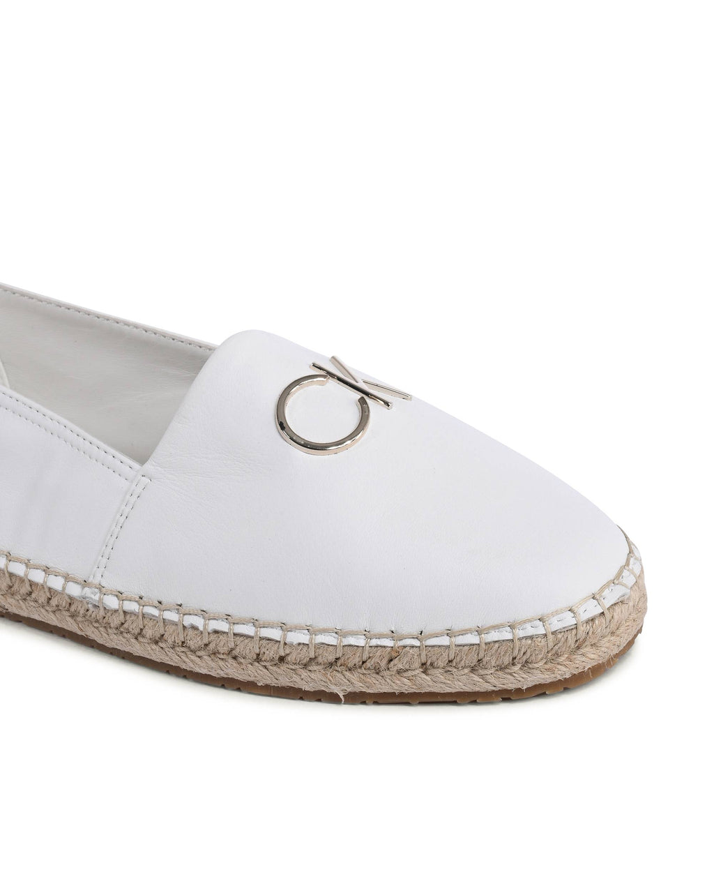 Alpargatas Calvin Klein para mujer blancas HW0HW00740YAF
