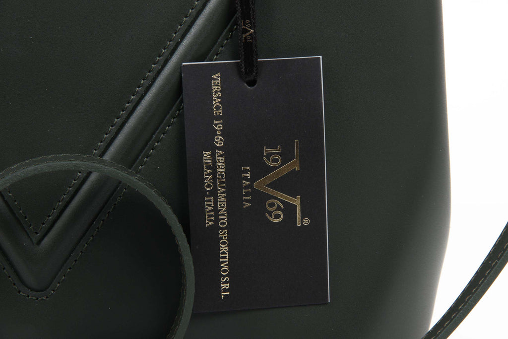Bolso Mujer V 1969 Italia V004/2 RUGA VERDE BOTTIGLIA