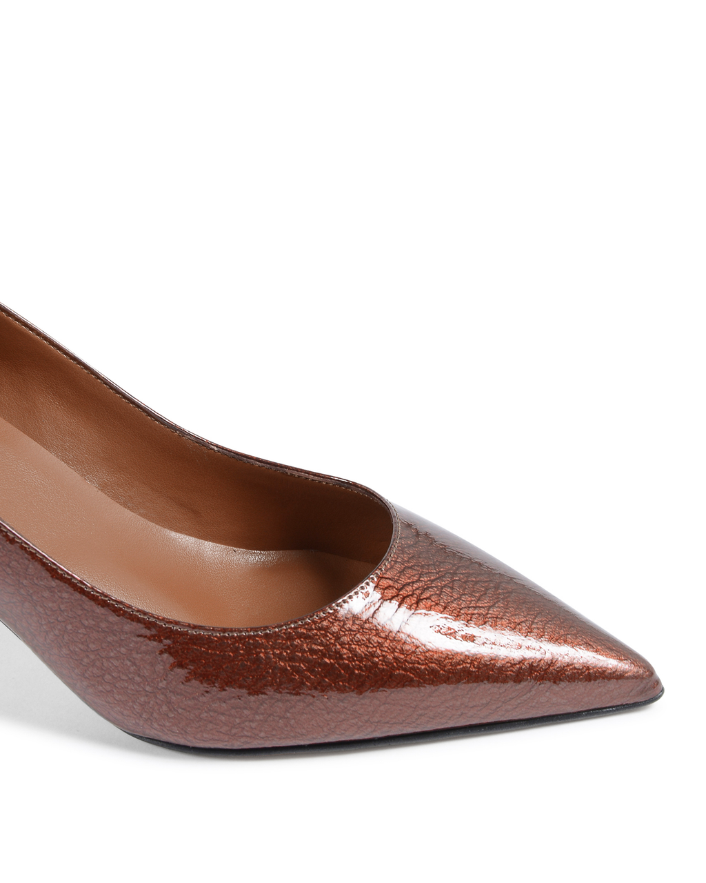 19V69 Italia Womens Pump Brown INES65 SIENA PATENT