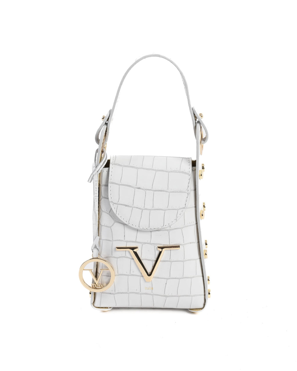 Minibolso V Italia para mujer blanco V16-COC-WHI