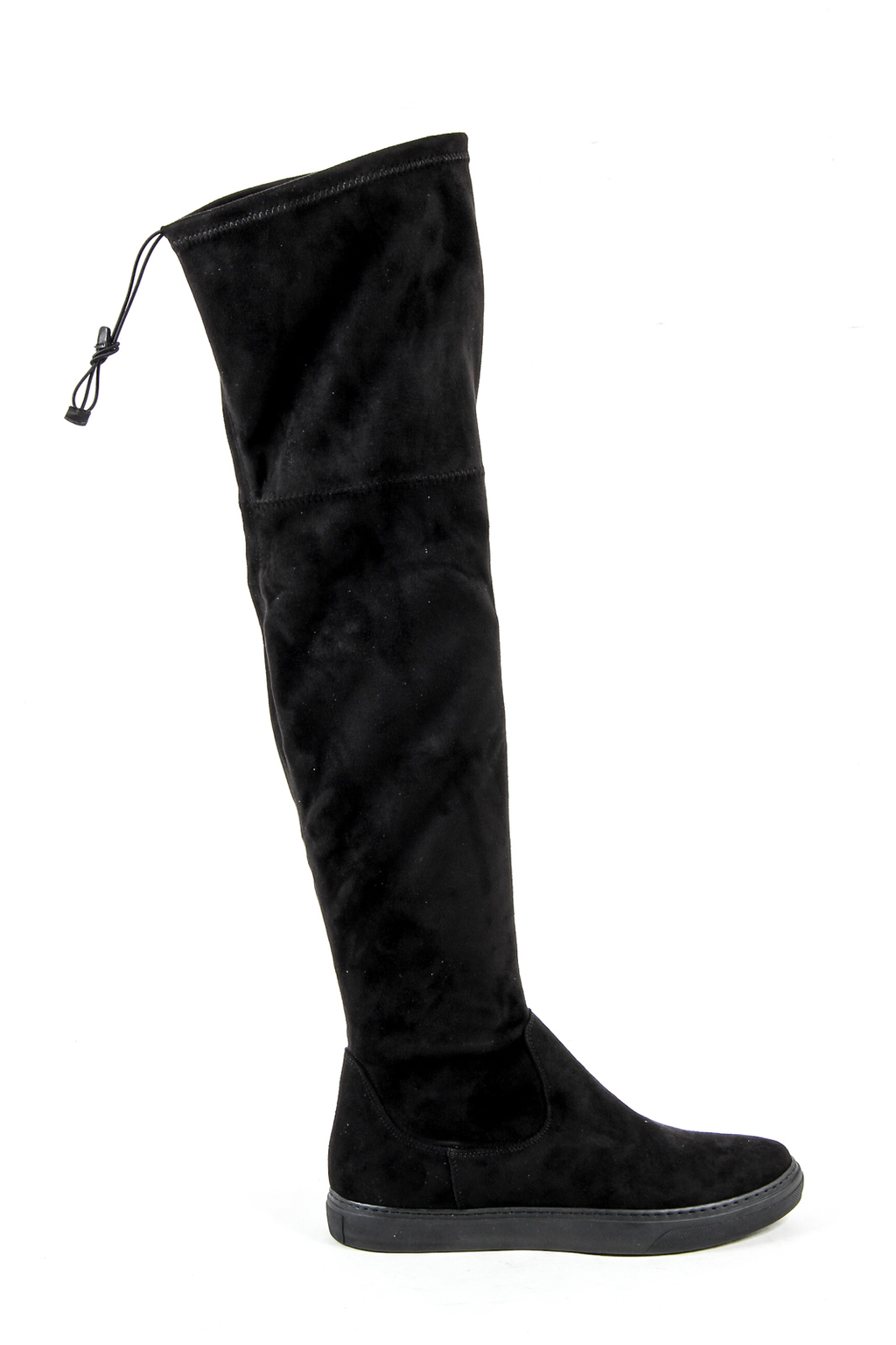 V 1969 Italia Womens High Boot Black GLASS