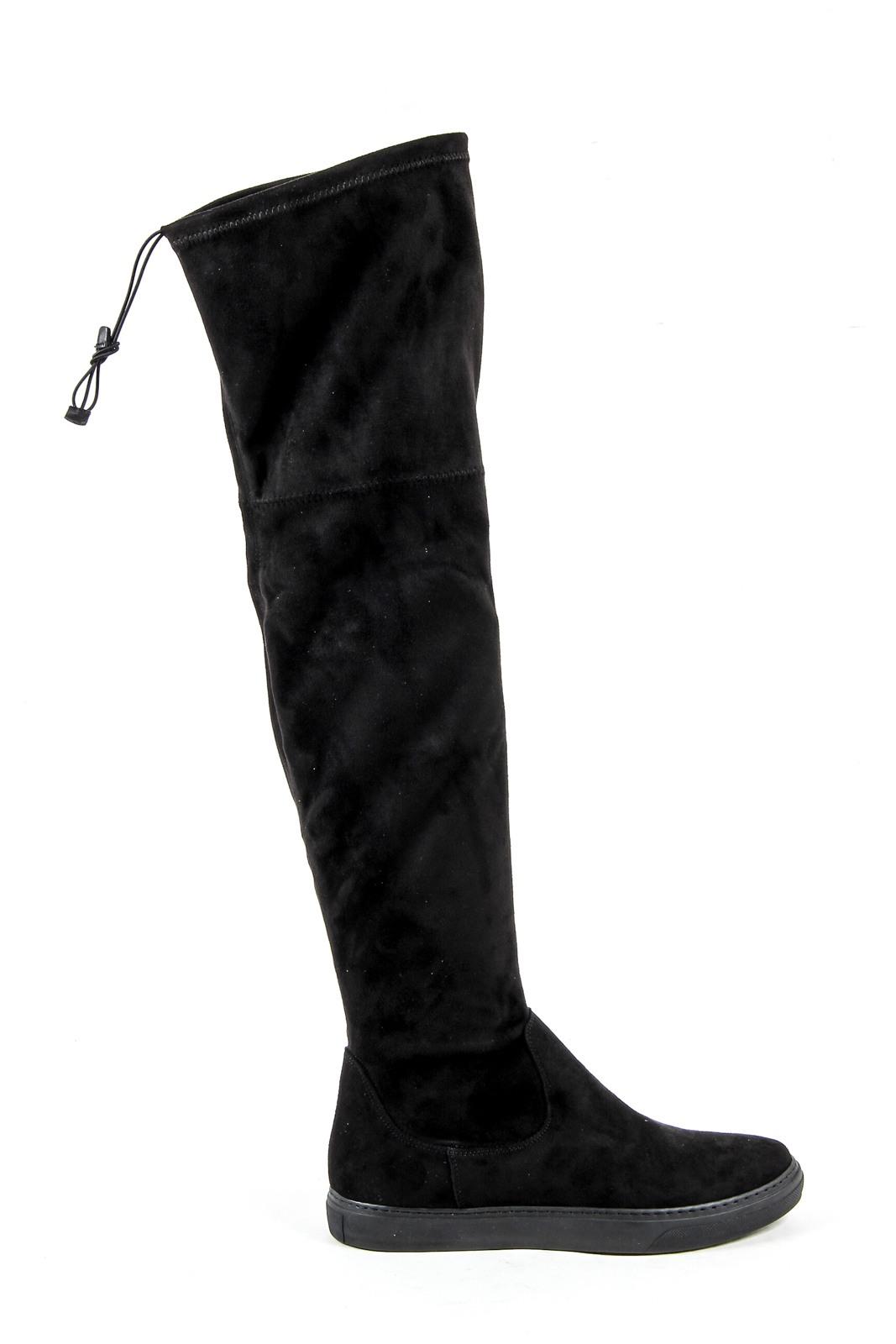 V 1969 Italia Womens High Boot Black GLASS