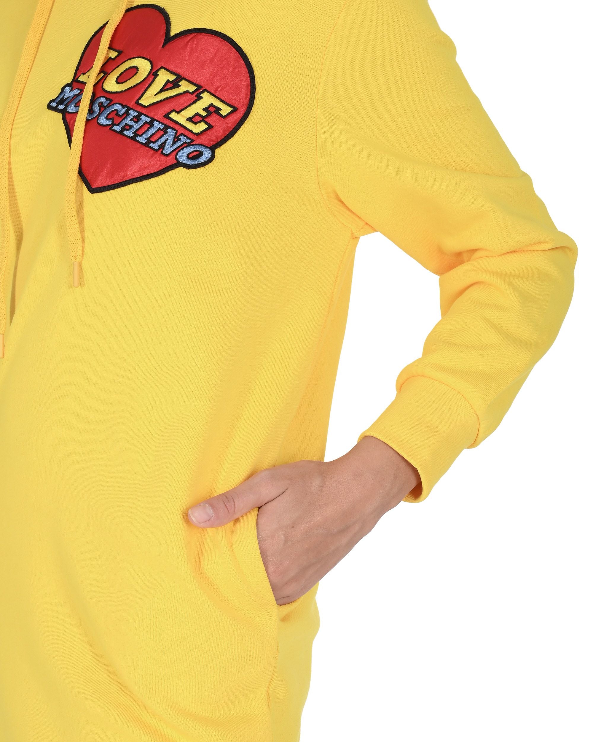 Vestido de mujer Love Moschino W 5 B24 80 M 4055 I60 AMARILLO