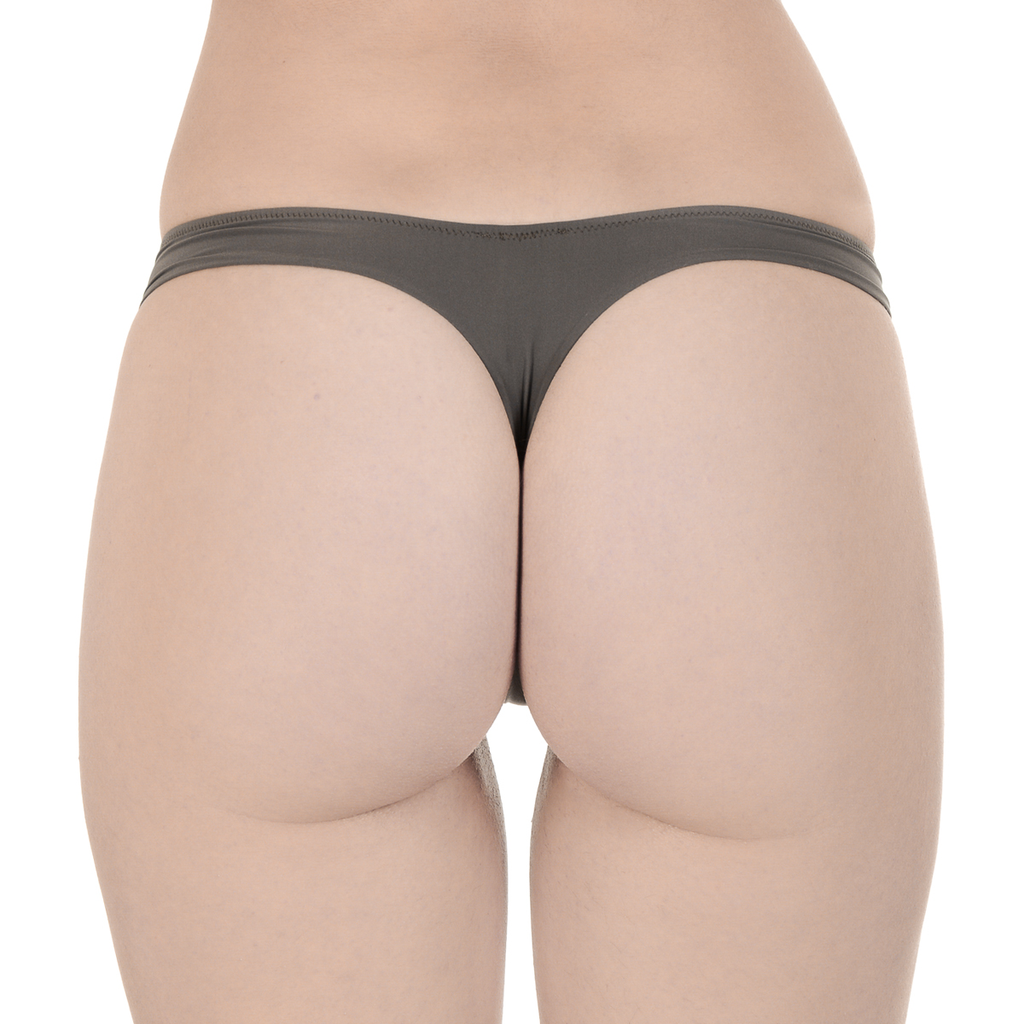 La Perla Top para mujer, color gris oscuro