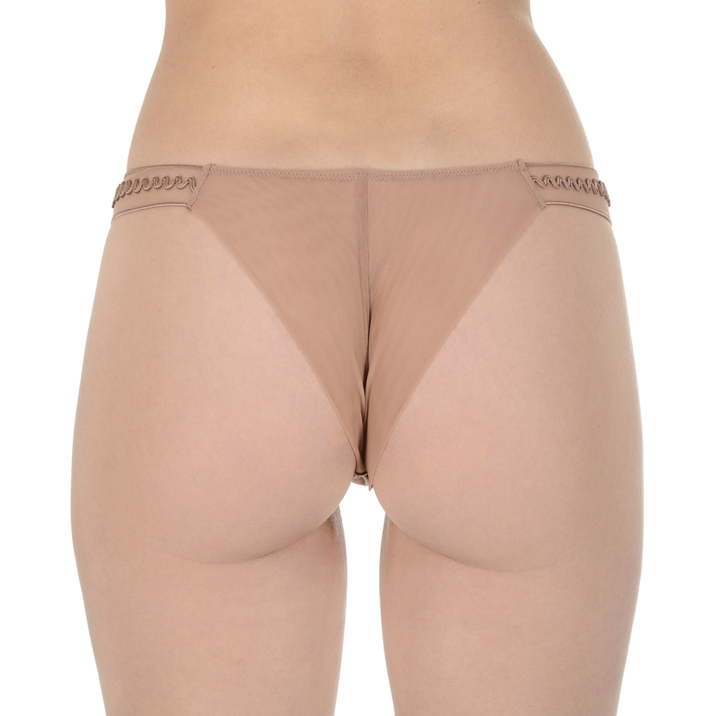 La Perla Top para mujer enagua beige