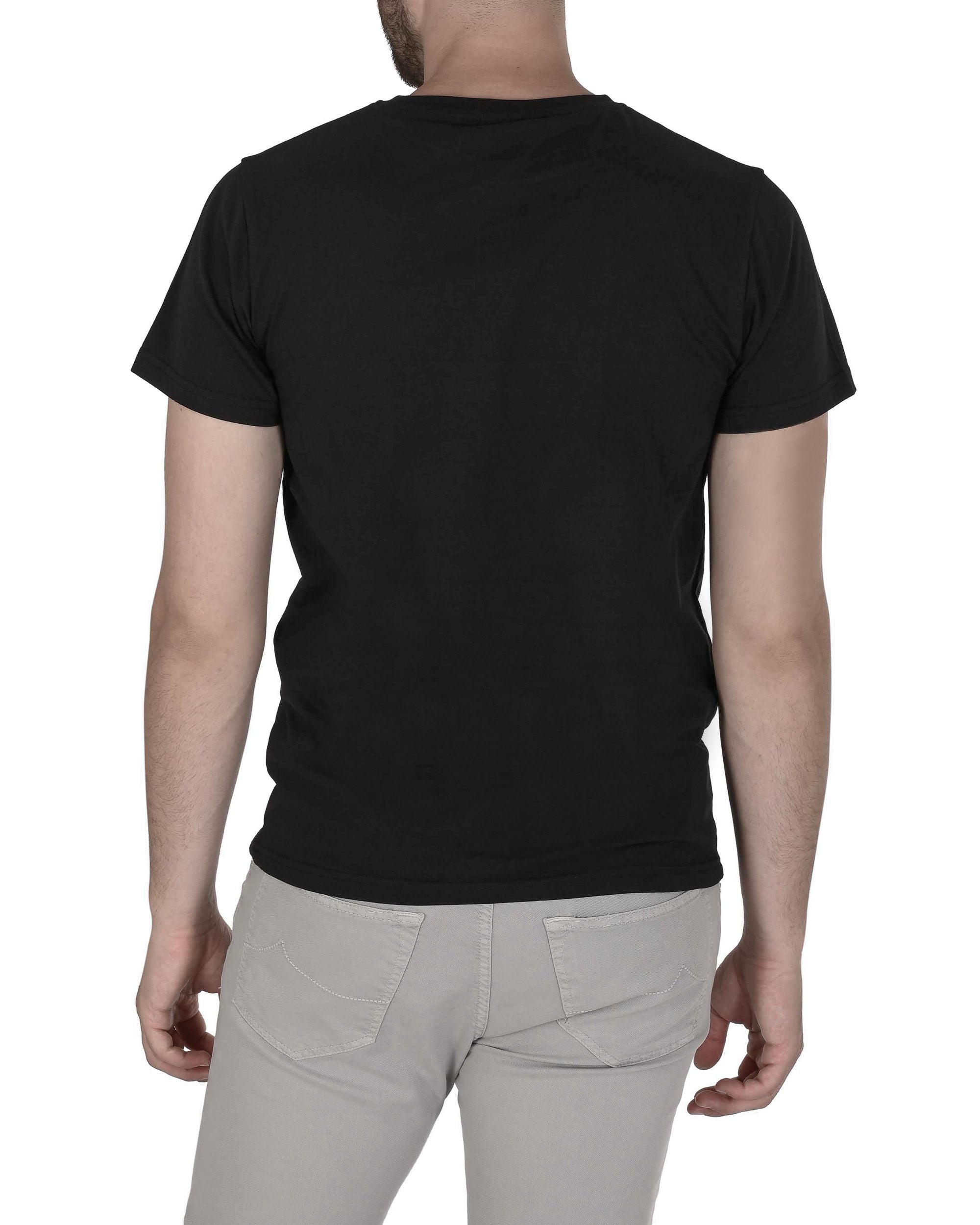 19V69 Italia Mens T-Shirt VSC1MTS03 BLACK