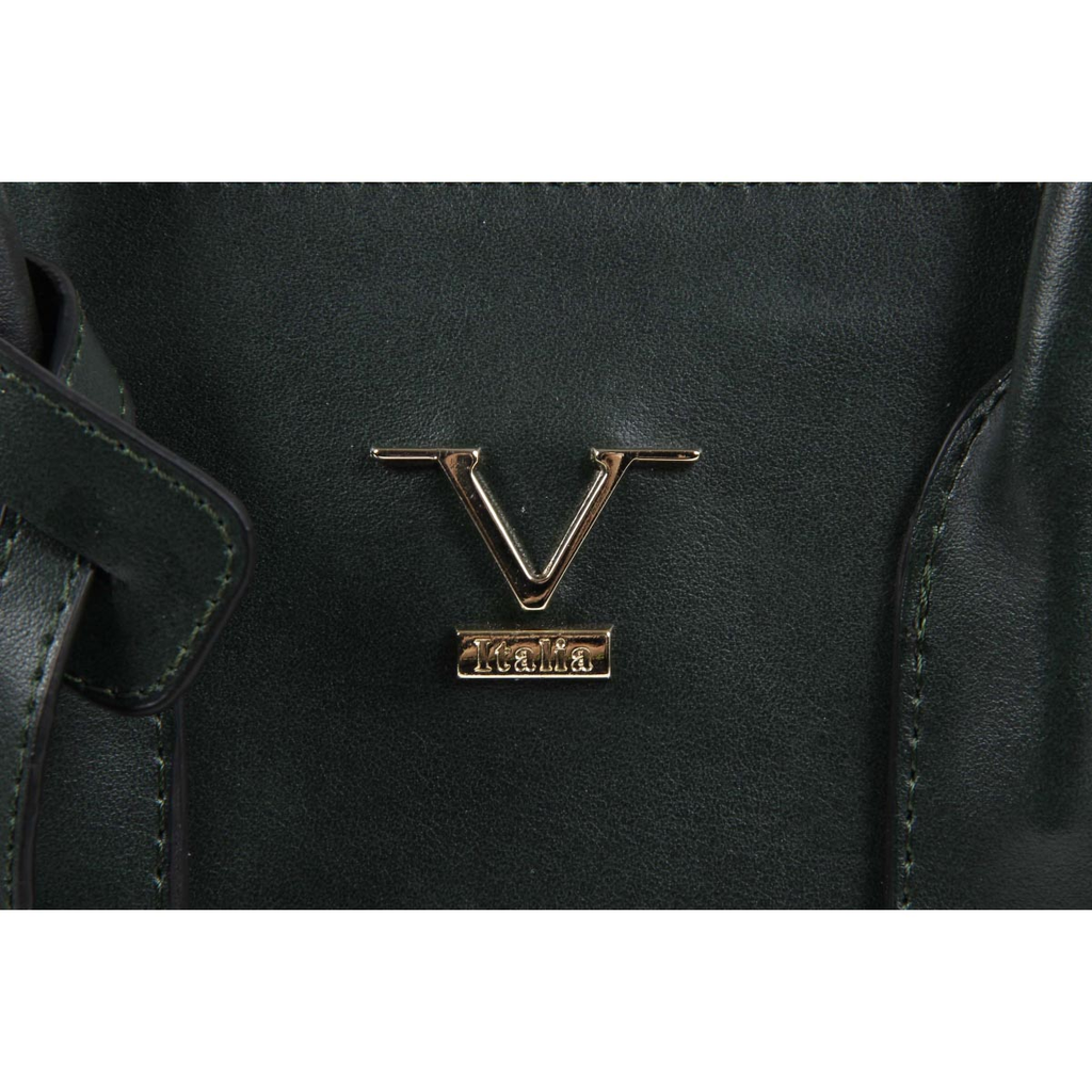 Bolso de mano para mujer V 1969 Italia VE08 VERDE OSCURO