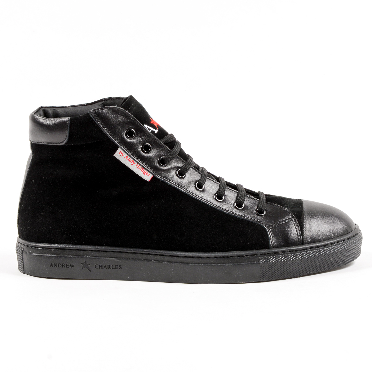 Andrew Charles Mens Sneaker Black TED