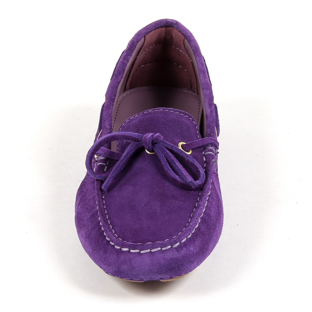 Mocasín Andrew Charles para mujer, color morado, CAMILLA