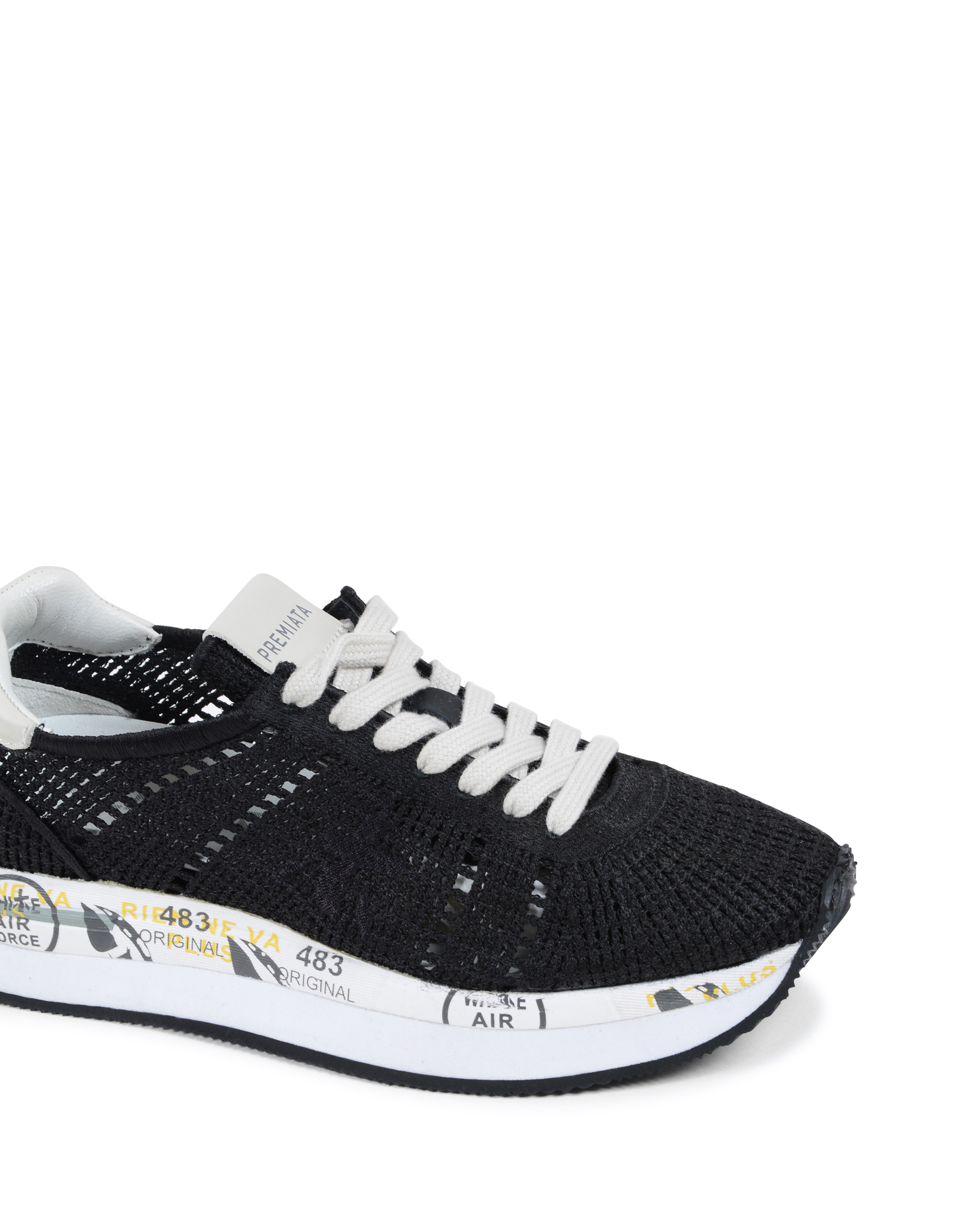 Premiata Womens Sneaker Black CONNYI 1953