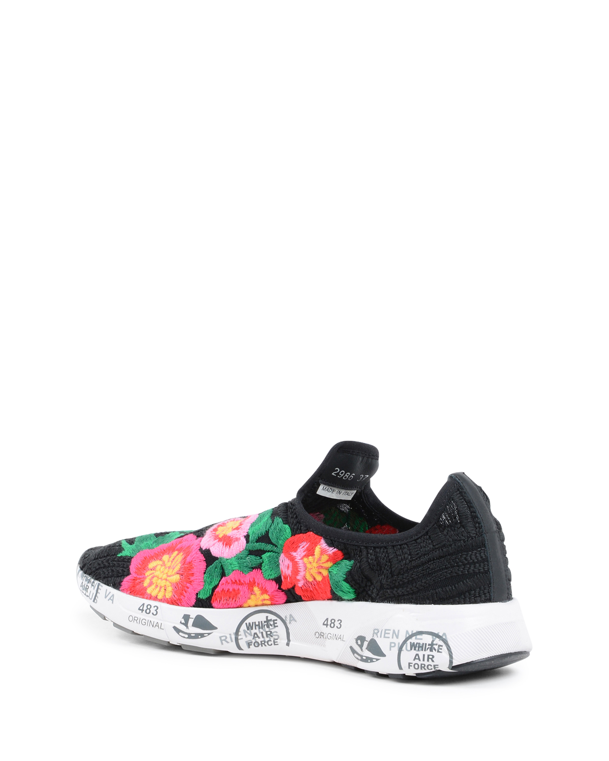 Premiata Womens Slip On Sneaker Multicolor JANEI 2986
