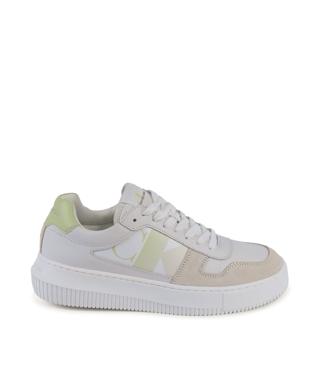 Zapatillas Calvin Klein para mujer blancas YW0YW0144502U