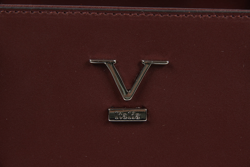 Bolso de mano para mujer V 1969 Italia V008 S VINO