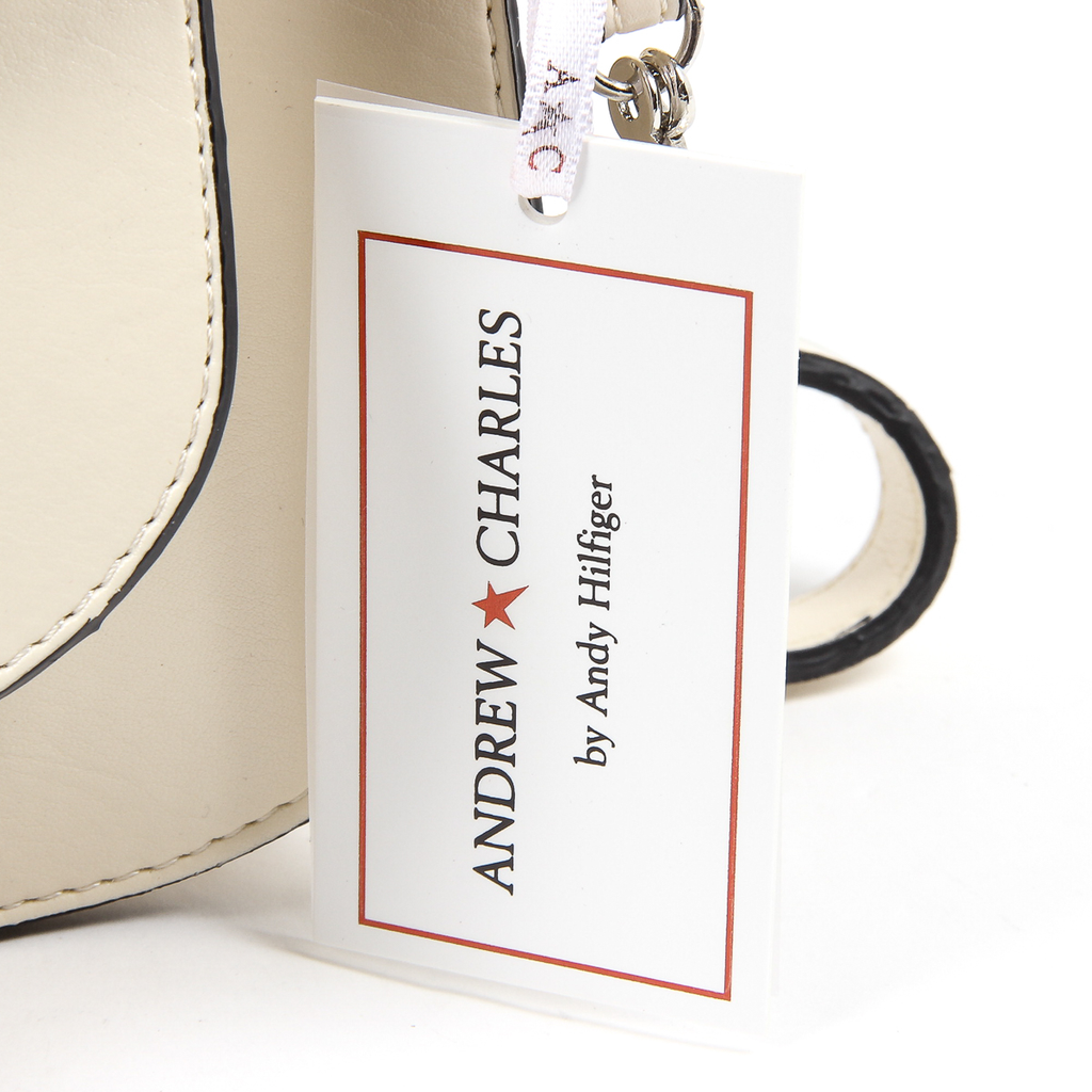 Bolso de mano para mujer Andrew Charles Beige JOURNEY