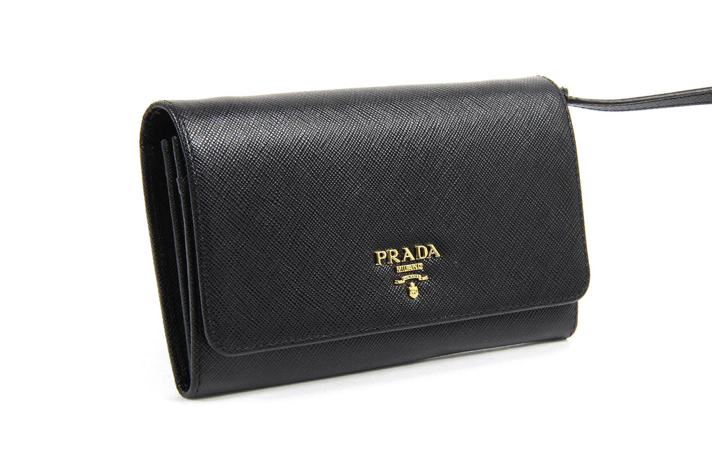 Bolso de mano Prada 1MT437 Nero Saffiano Metal