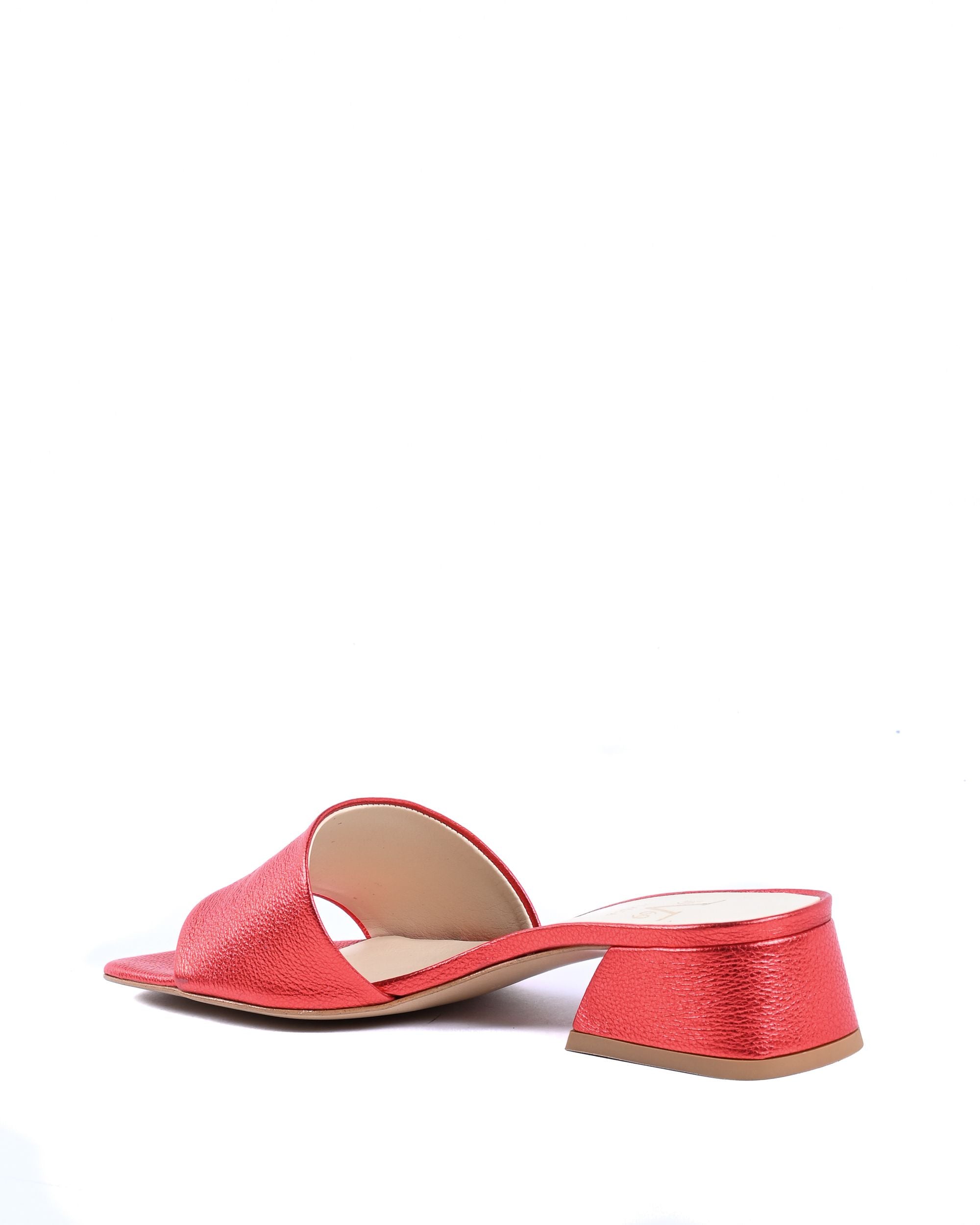 19V69 Italia Sandalia de mujer roja NEPER VIT. BOT. ROSSO
