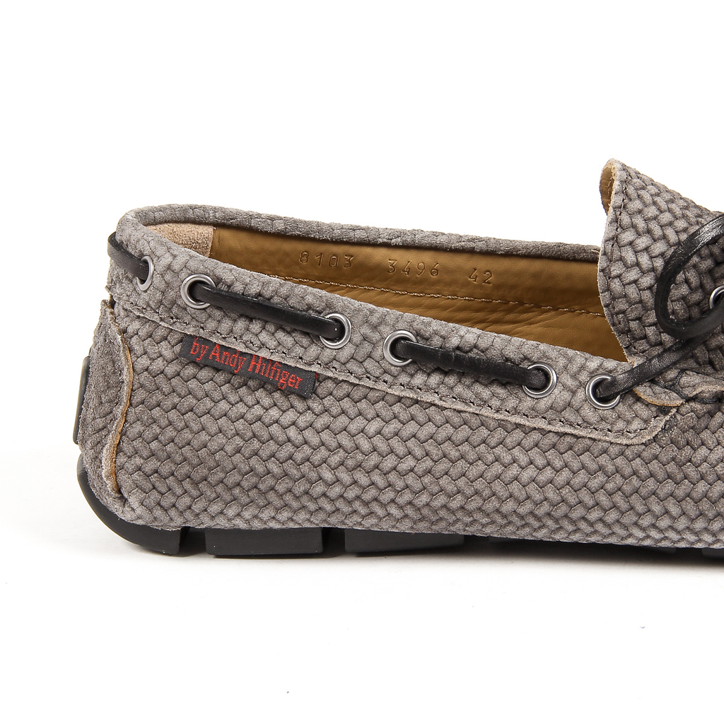 Mocasín Andrew Charles para hombre gris STEVE