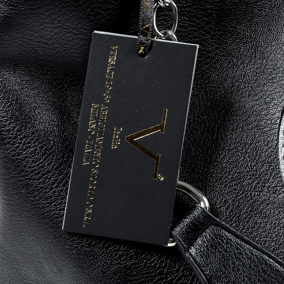 V 1969 Italia Womens Handbag Black MARION