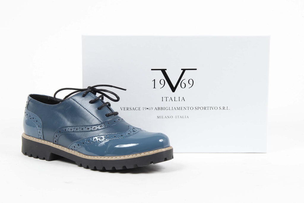 V 1969 Italia Zapato Oxford para mujer MARGIE 5 VER. PRIN. BLU