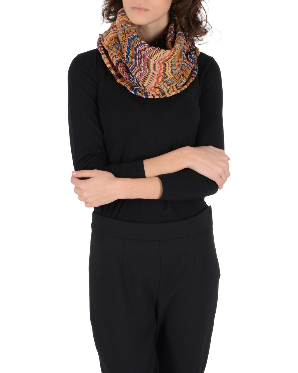 Calentador de cuello Missoni para mujer Multicolor CO12WMD60990002