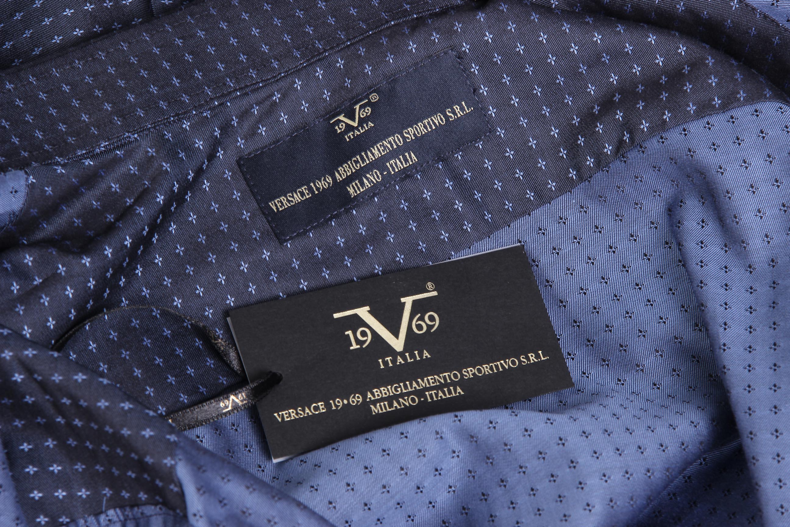 Camisa clásica moderna de corte italiano para hombre V 1969 377 ART. 417