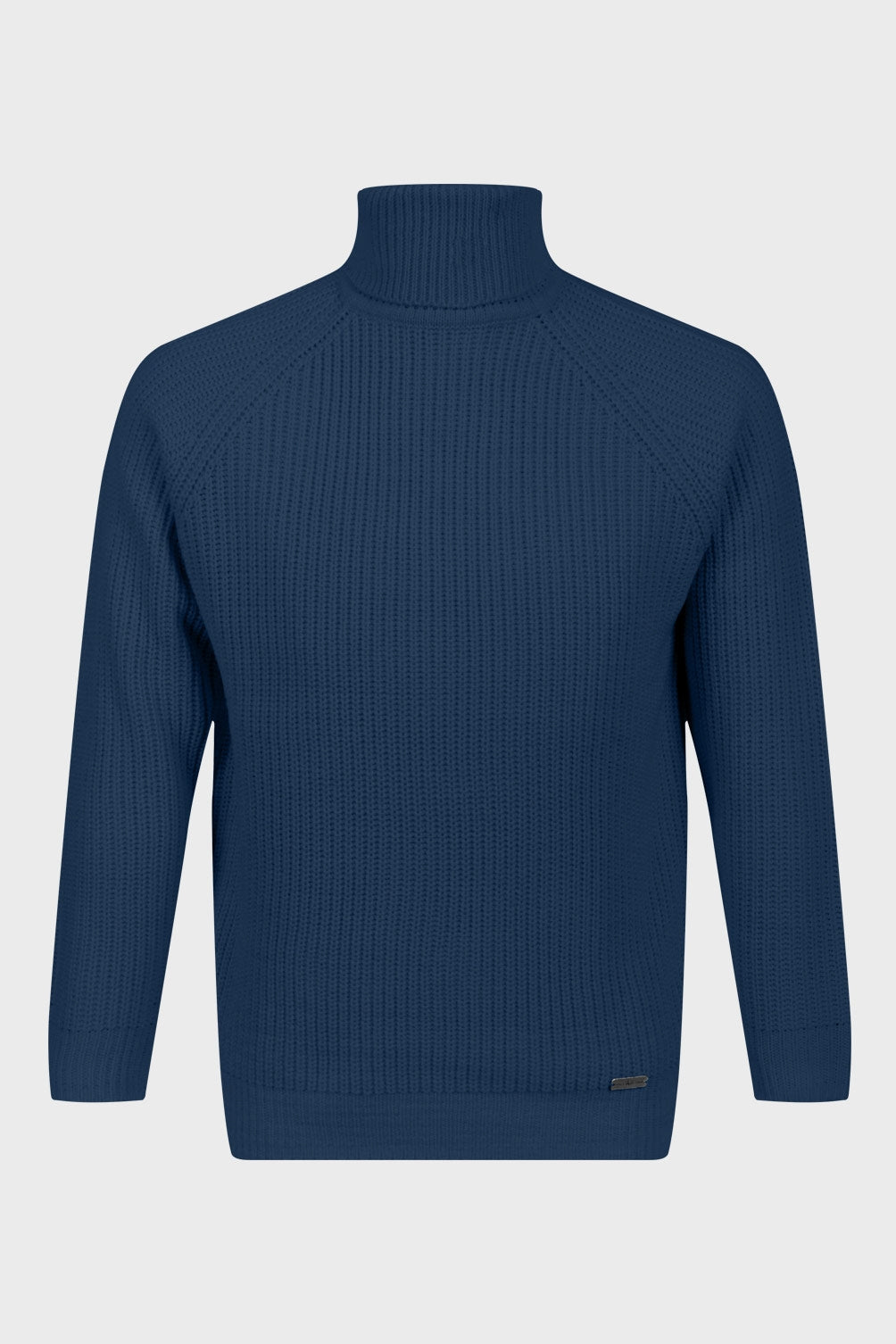 19V69 Italia Jersey para hombre Azul Marino Mate