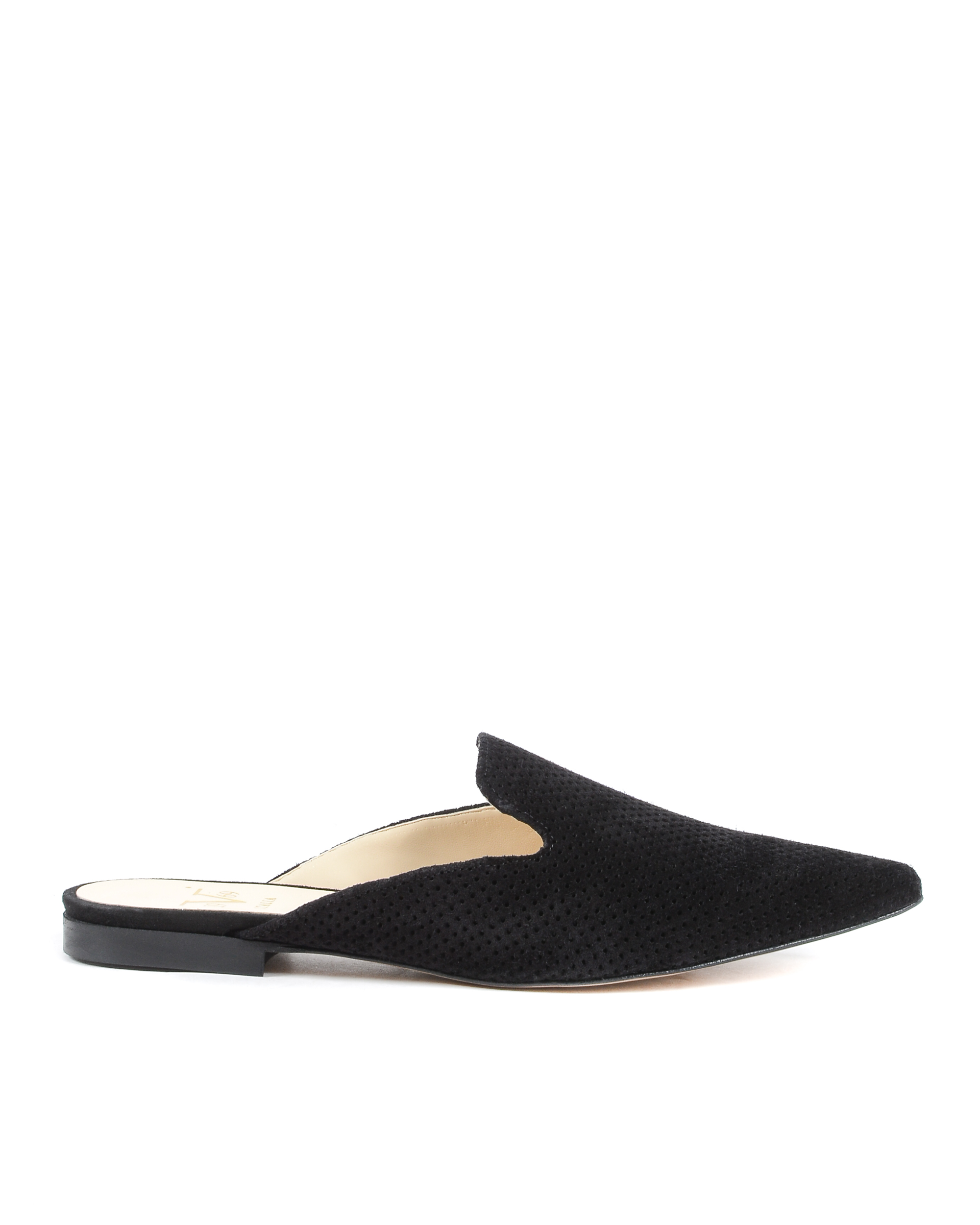 19V69 Italia Sandalias para mujer negras 4747 SABOT TRAF CAM NERO