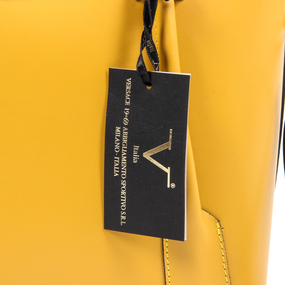 Bolso de mano para mujer V 1969 Italia V003-S RUGA SENAPE