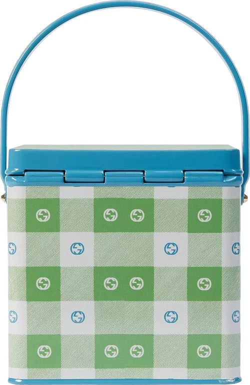 Bolso Gucci Box verde multicolor