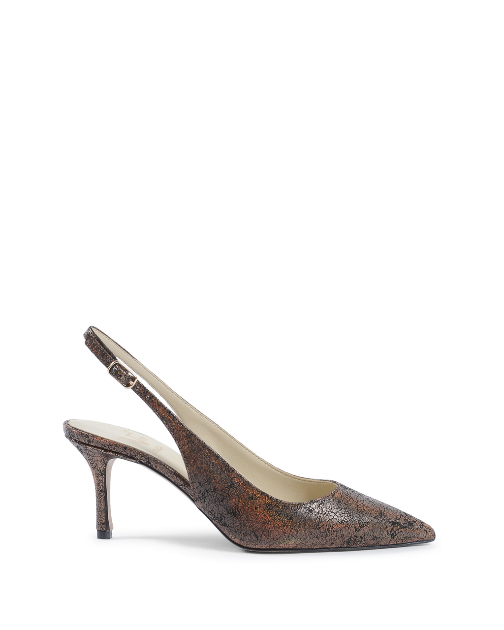 19V69 Italia - Zapatos de salón para mujer, color bronce, PALOMA65 BOTTOLATO RAME