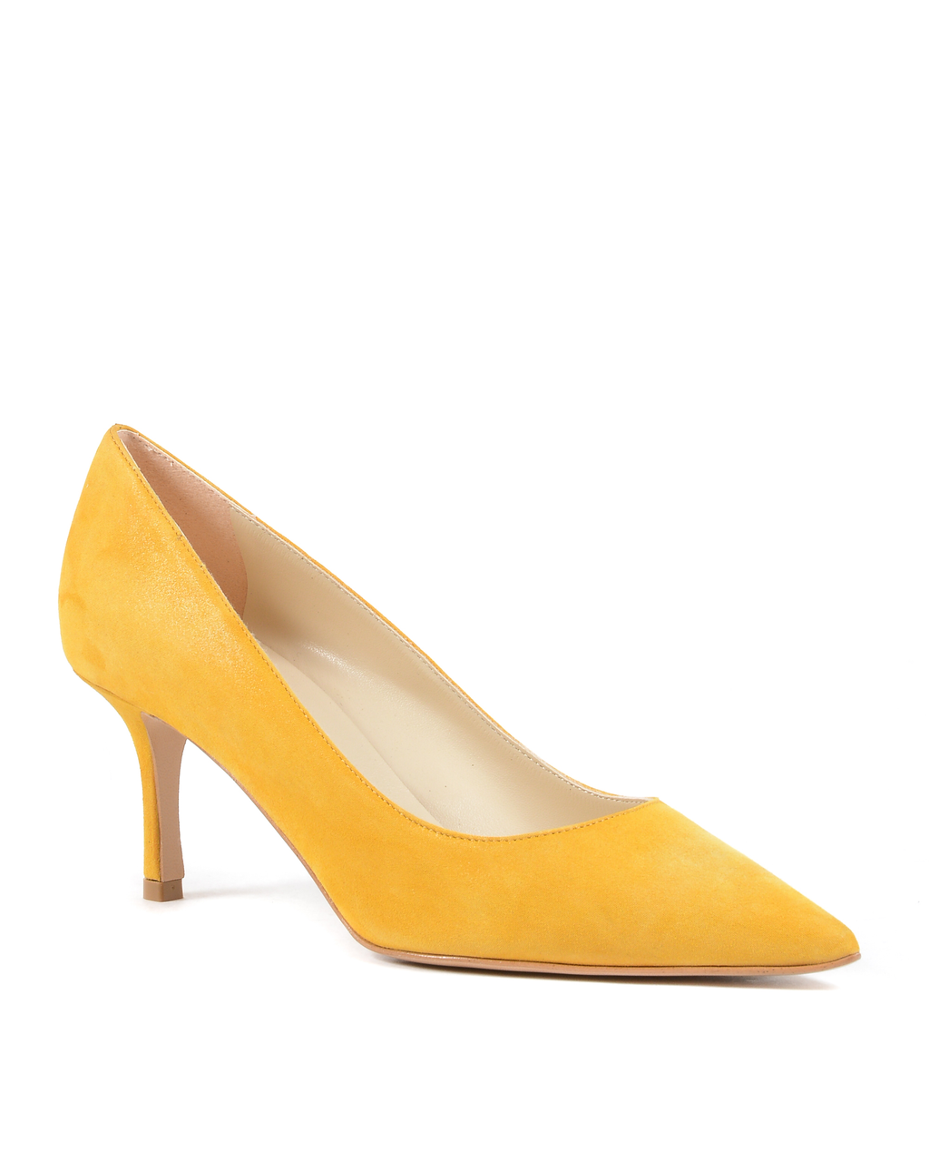 19V69 Italia Zapatos de salón para mujer amarillos DEC65 PELLE AMBER