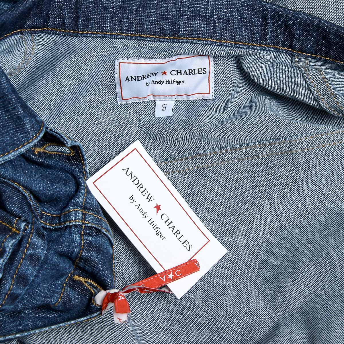 Chaqueta vaquera de manga larga para mujer de Andrew Charles LETIZIA